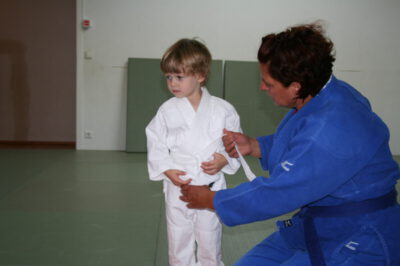 Training mit den Jüngsten
