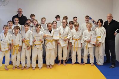 Neue Gürtelgrade im BC Samurai