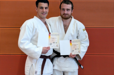 Erster Dan für Niko und Benni