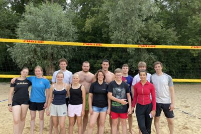 Volleyball zum Sommerferienbeginn